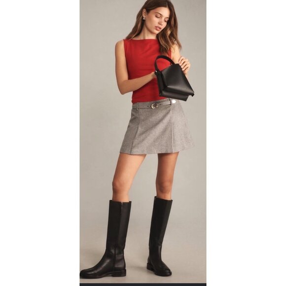 Reformation Tank Top in Lipstick, Size S New With Tags Minimalistically Classic - Picture 2 of 11